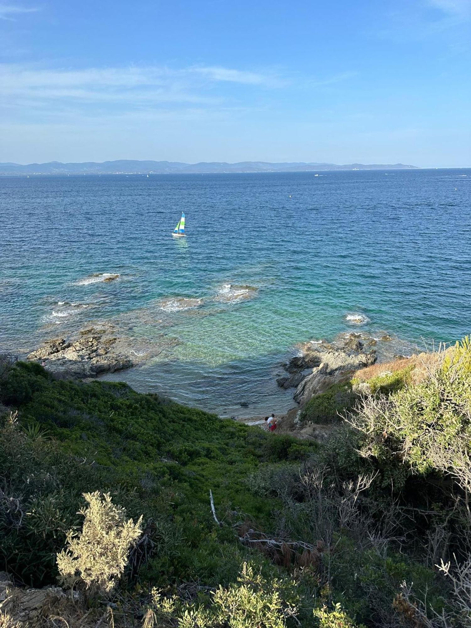L'Instant Mer - Bord De Mer - Studio Avec Grand Jardin A La Capte Hyeres Luaran gambar